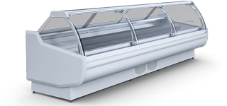 Santiago Deep (+1 ... +10 °C) - Beépített aggregátoros hűtőpultok